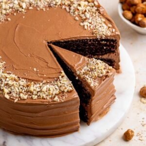 Nutella Cake -  A Chocolate-Hazelnut Dream