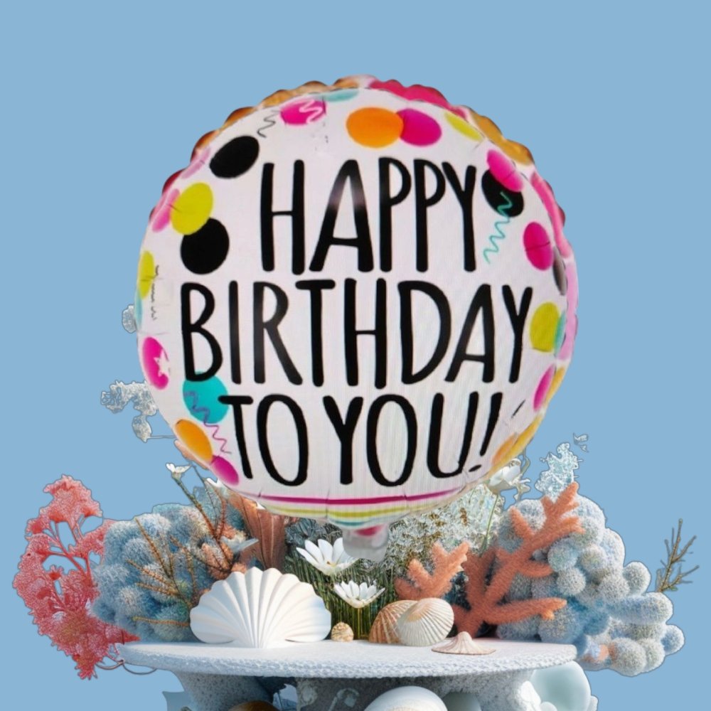 Happy Birthday Colorful Balloon - Image 5