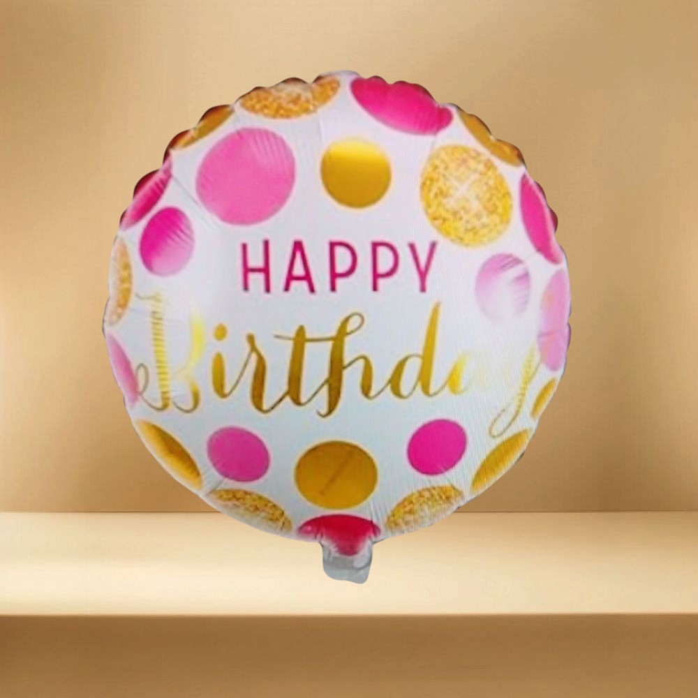 Happy Birthday Pinky Balloon - Image 3