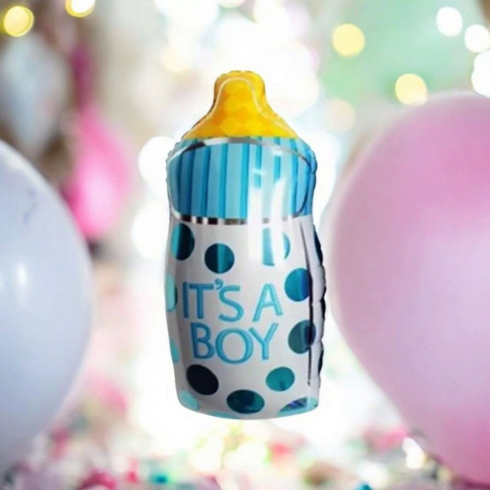 It's A Boy Baby Bottle Balloon