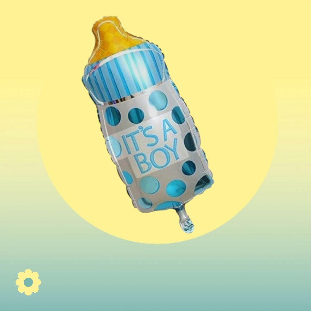 It's A Boy Baby Bottle Balloon - Image 2